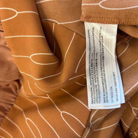 C/MEO Collective S EUC ultra wrap classic pattern blouse dress classic and lux - Picture 11 of 15